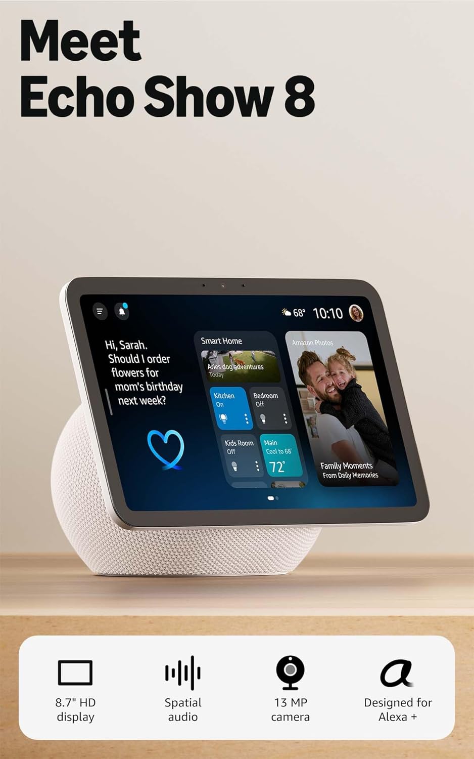 The Hub — Amazon Echo Show 11 (Newest Model) Smart Display