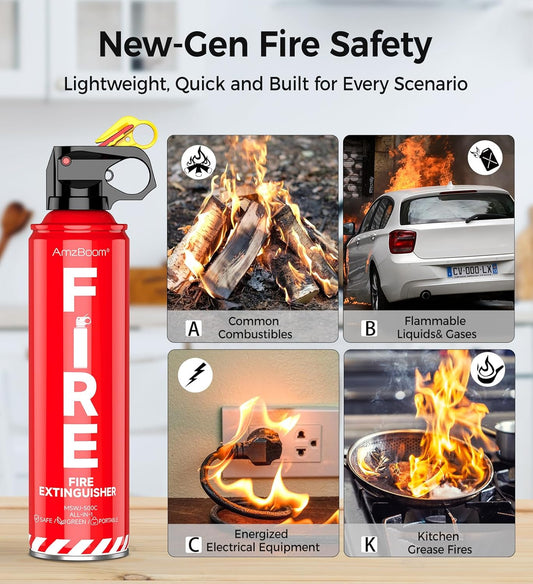 Home & Kitchen Fire Extinguisher 2-Pack