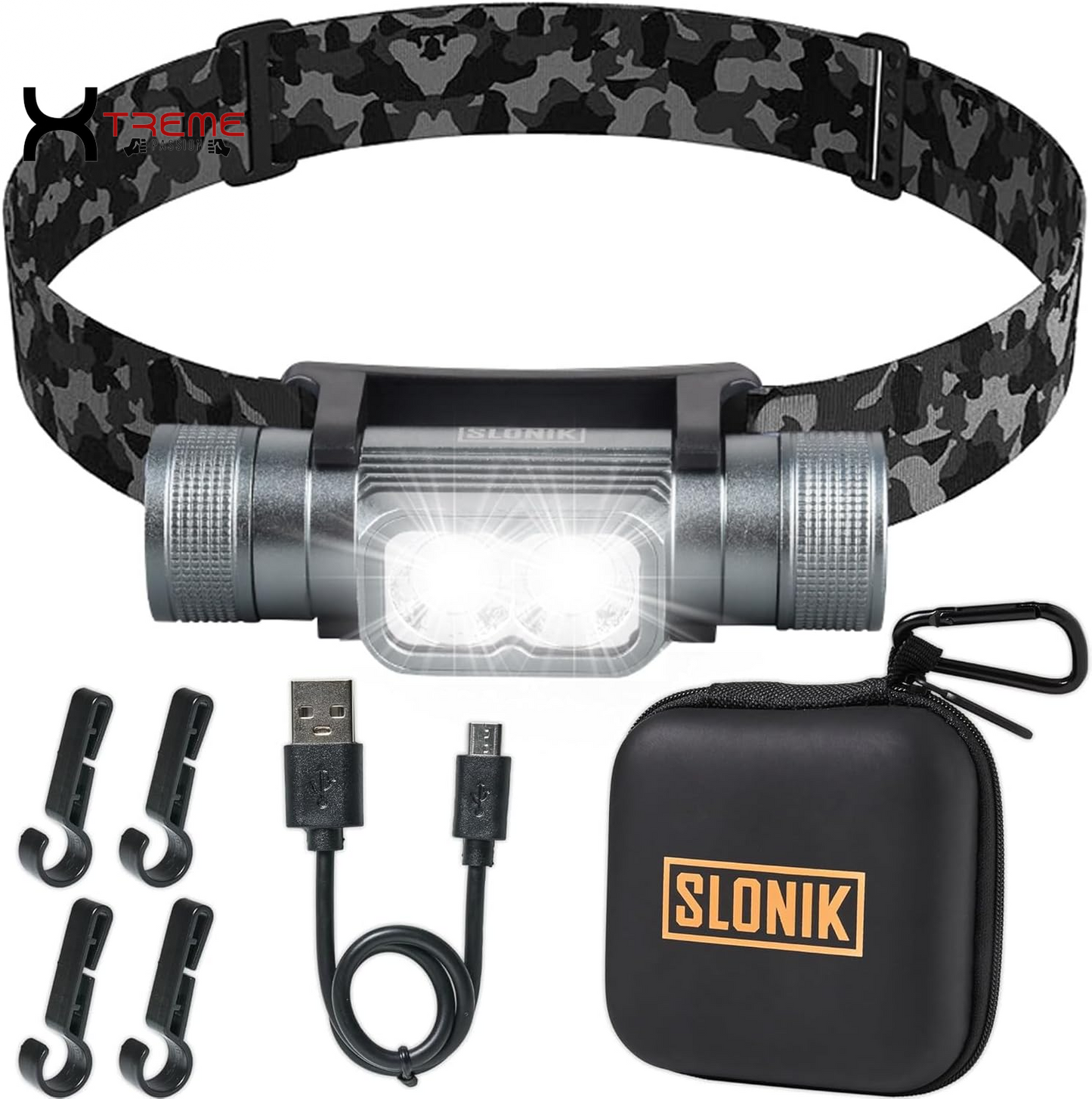 XtemePassion Tatical Led Headlamp - Extreme Weather Survival Gear