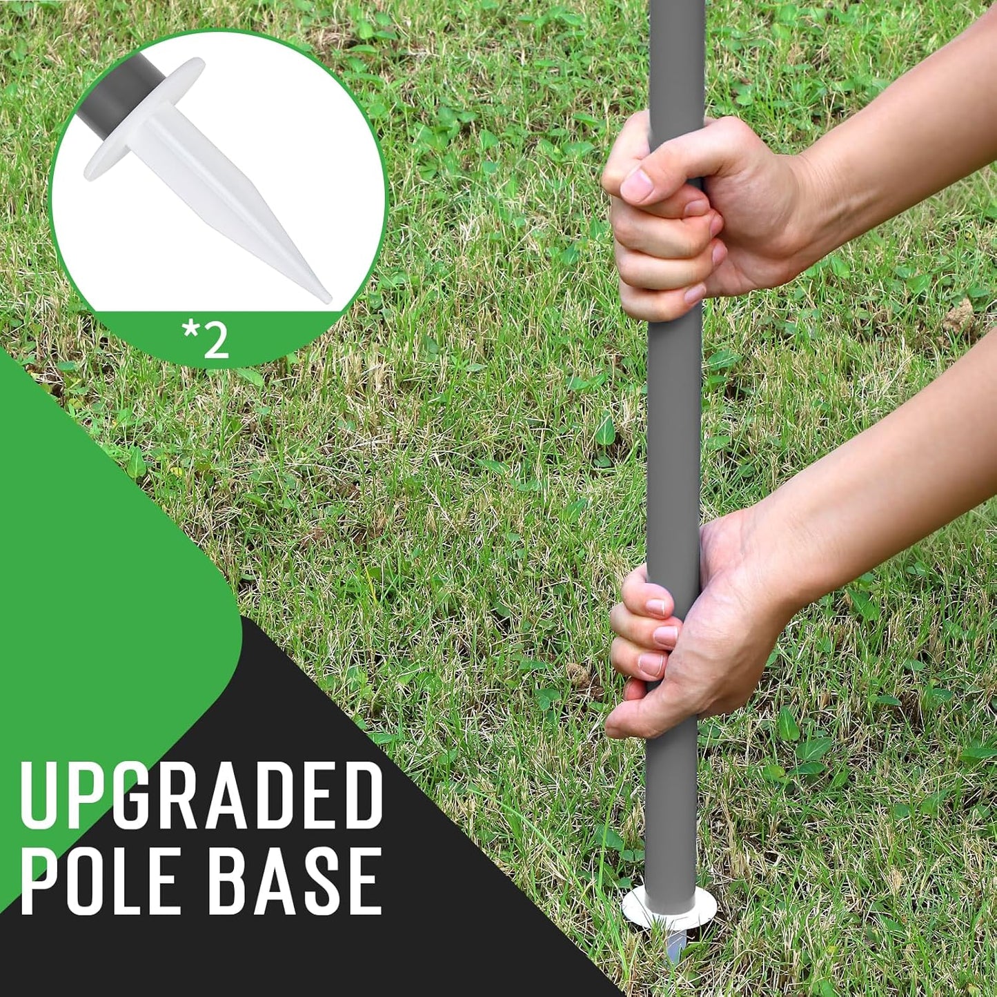 Ultimate Outdoor Badminton Set - Complete 20x3 Ft Anti-Sag Net, 4 Aluminum Rackets, 3 Shuttlecocks & Portable Carry Bag for Backyard & Beach Fun!