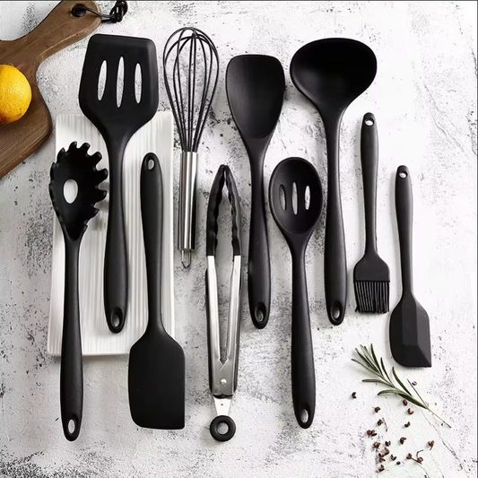  10-Piece Silicone Cookware Set 