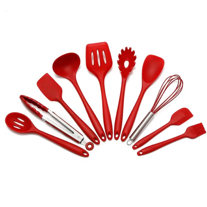  10-Piece Silicone Cookware Set 