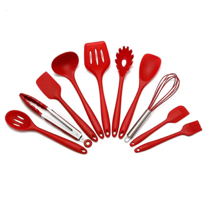  10-Piece Silicone Cookware Set 