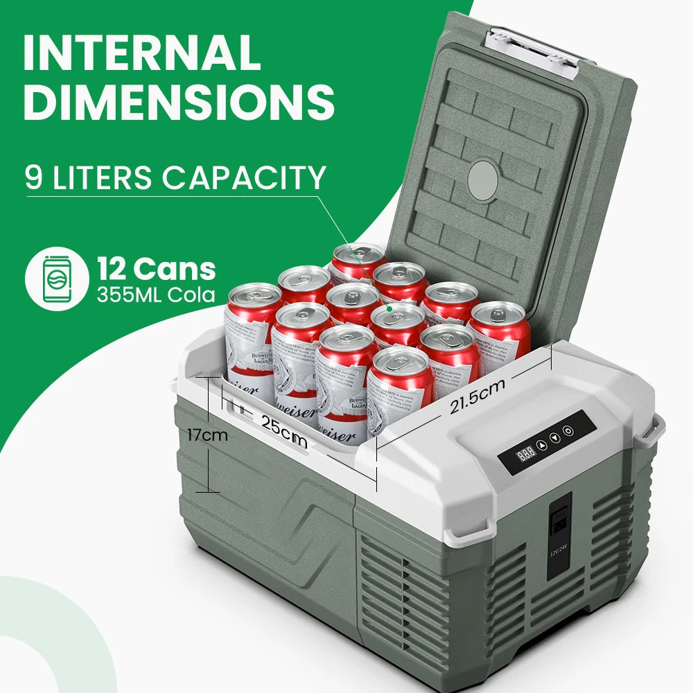 NL9 9L Portable Car Refrigerator 