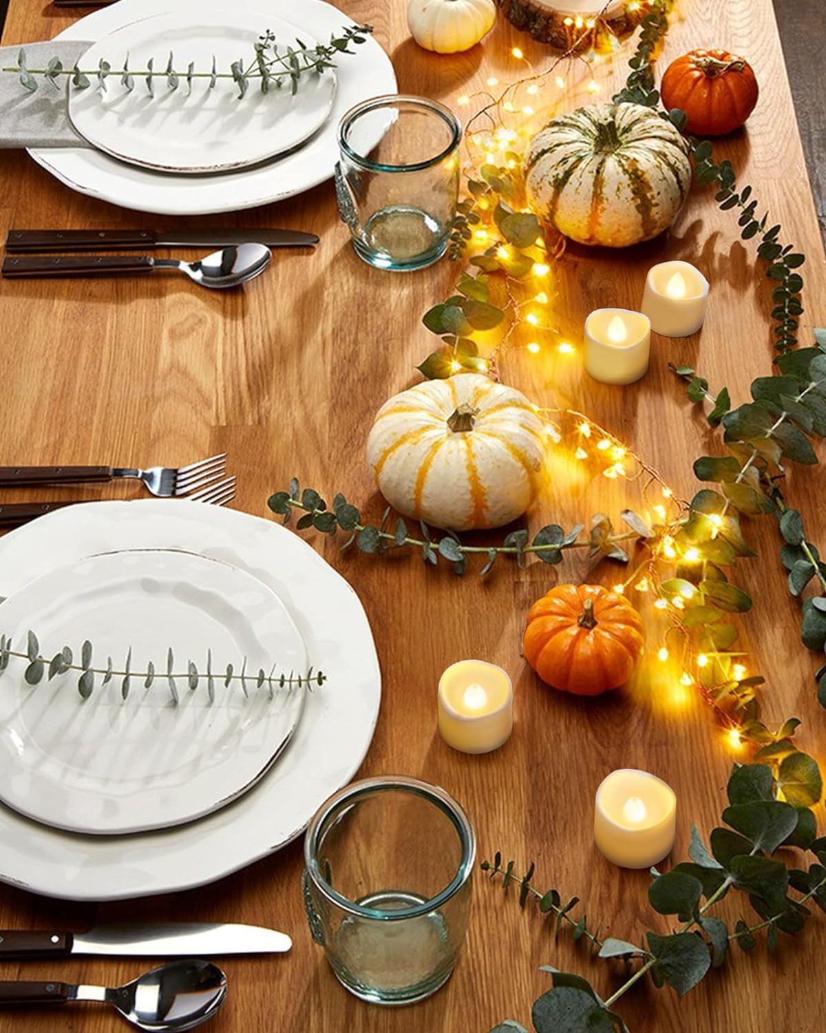 Illuminate Your Celebrations with 24 Flickering Flameless LED Tea Lights - 200+ Hours of Safe, Battery-Operated Ambiance for Every Occasion