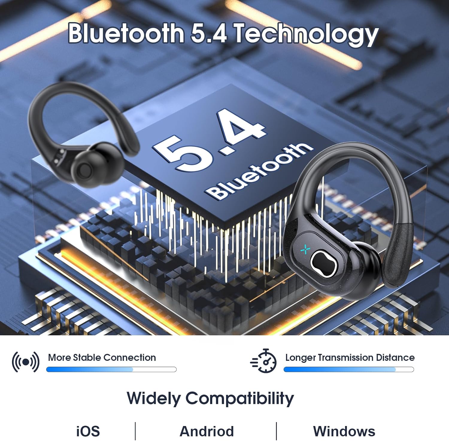 Wireless Earbuds 75H Playtime
