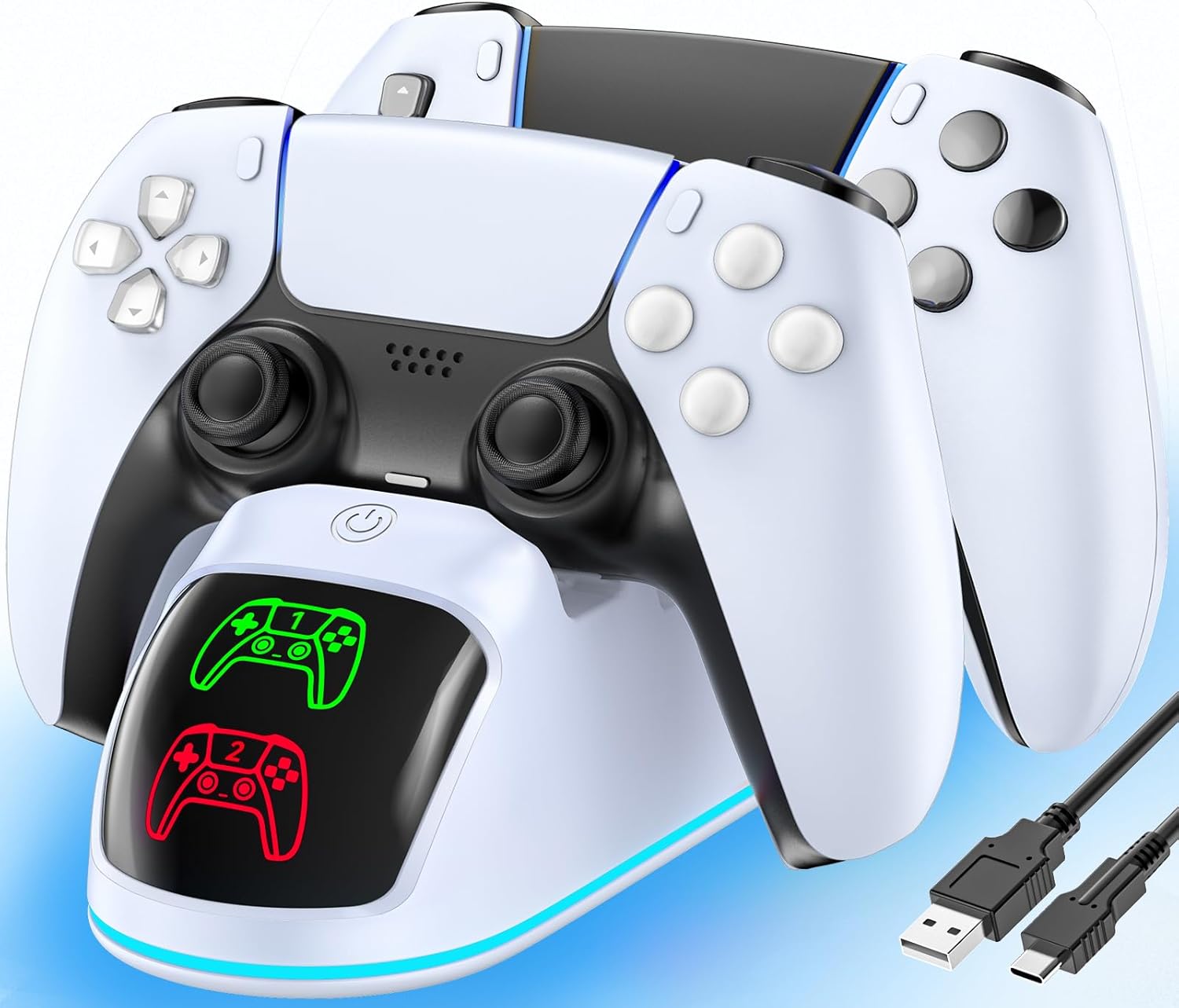 Dual Controller Charging Dock