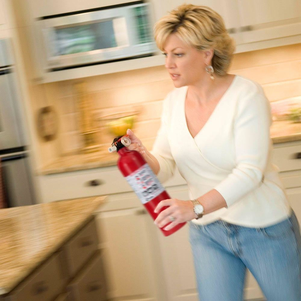Fire Extinguisher Multi Use Home Office Shop Emergency 1-A:10-B:C Kidde 2 Pack