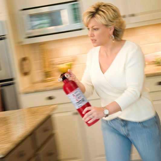 Fire Extinguisher Multi Use Home Office Shop Emergency 1-A:10-B:C Kidde 2 Pack