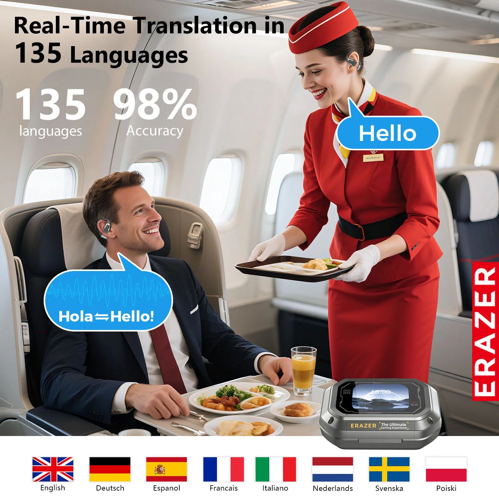 AI-Powered Bluetooth Earphones -  XP6 for Sleep, ASMR, and Custom Sound Experience - Perfect for Office and Travel