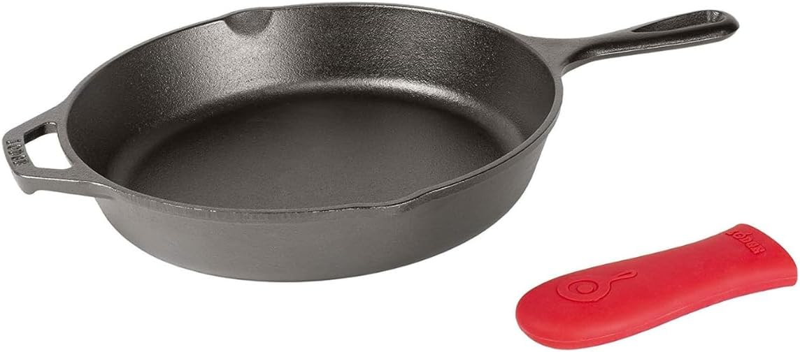 12-Inch Pre-Seasoned Cast Iron Skillet