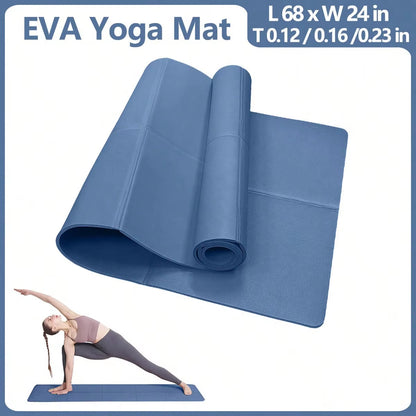 Elevate Your Workouts with Our Premium Non-Slip Yoga Mat - Perfect for Pilates & Fitness, Available in 3 Thickness Options for Ultimate Comfort!