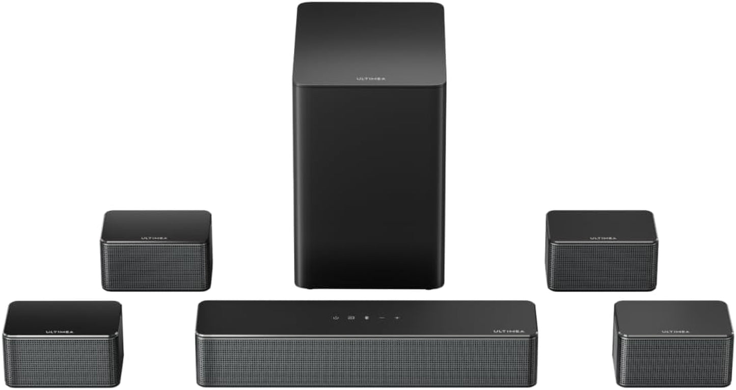 2.1ch Sound Bar with Wireless Subwoofer — 240W, App Control, Dolby Atmos