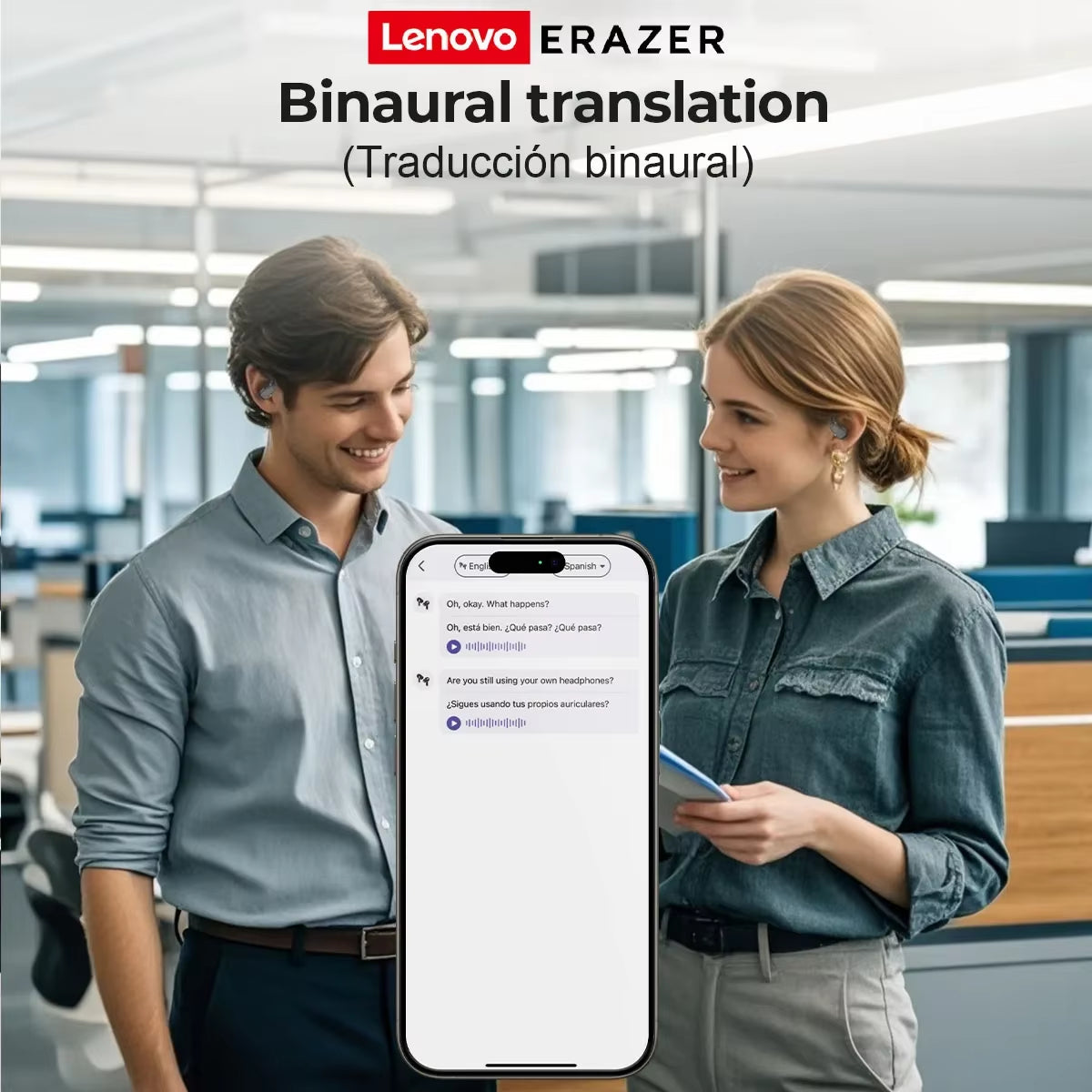 AI-Powered Bluetooth Earphones -  XP6 for Sleep, ASMR, and Custom Sound Experience - Perfect for Office and Travel