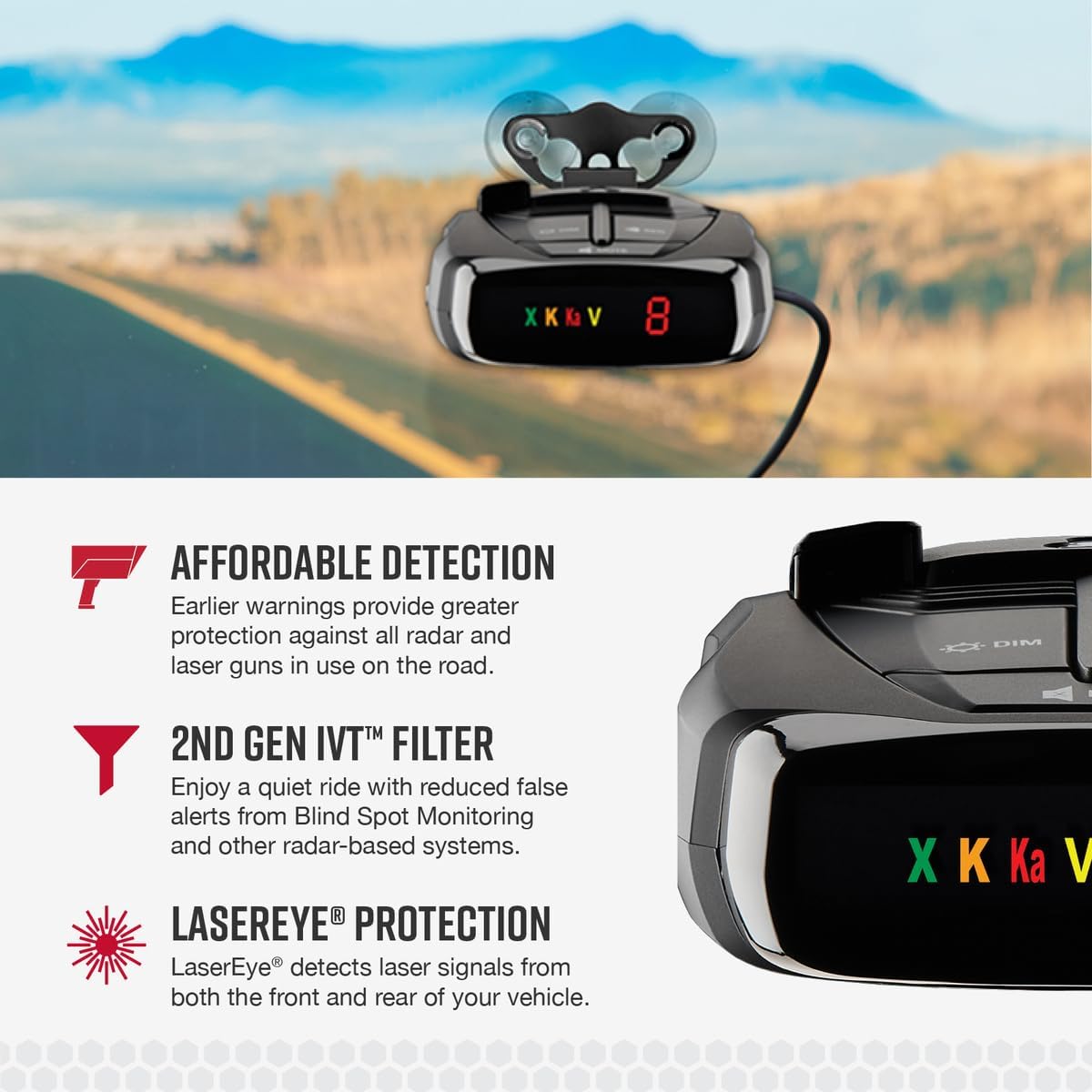 The Interceptor — Cobra RAD 380 Laser Radar Detector