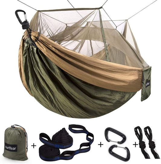 Camping Hammock with Mosquito Net
