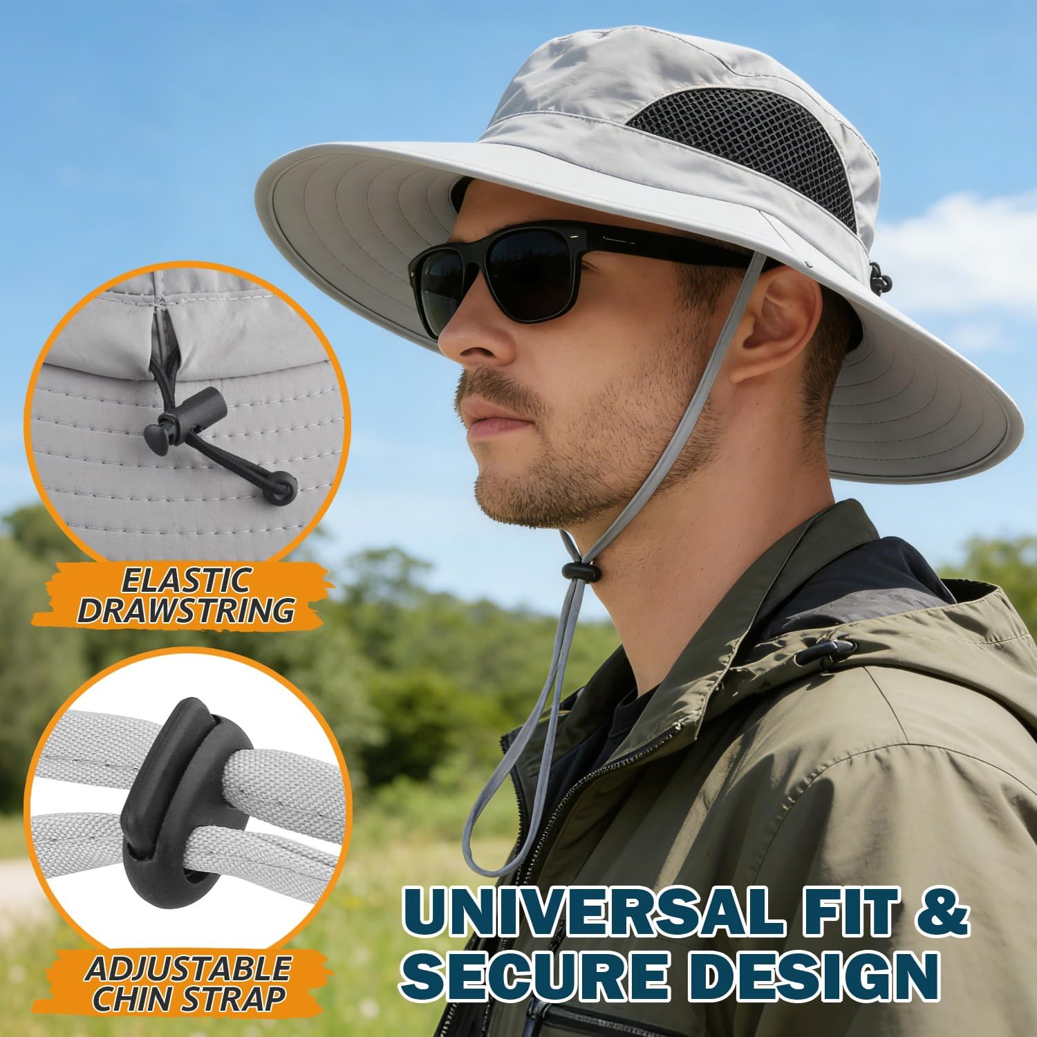 Wide Brim Sun Hat UPF 50+