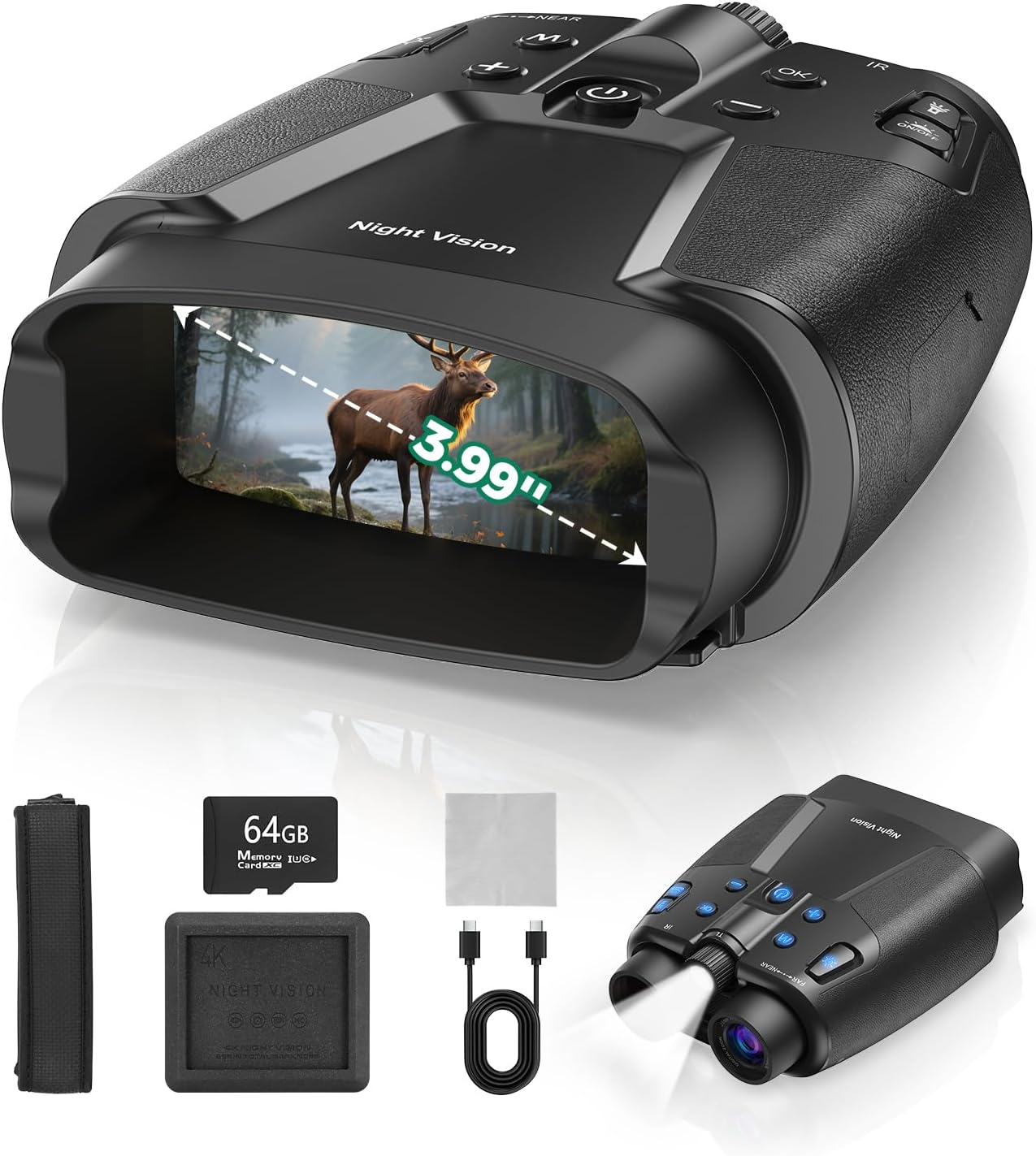 The Night Visionary — 4K Digital Night Vision Binoculars