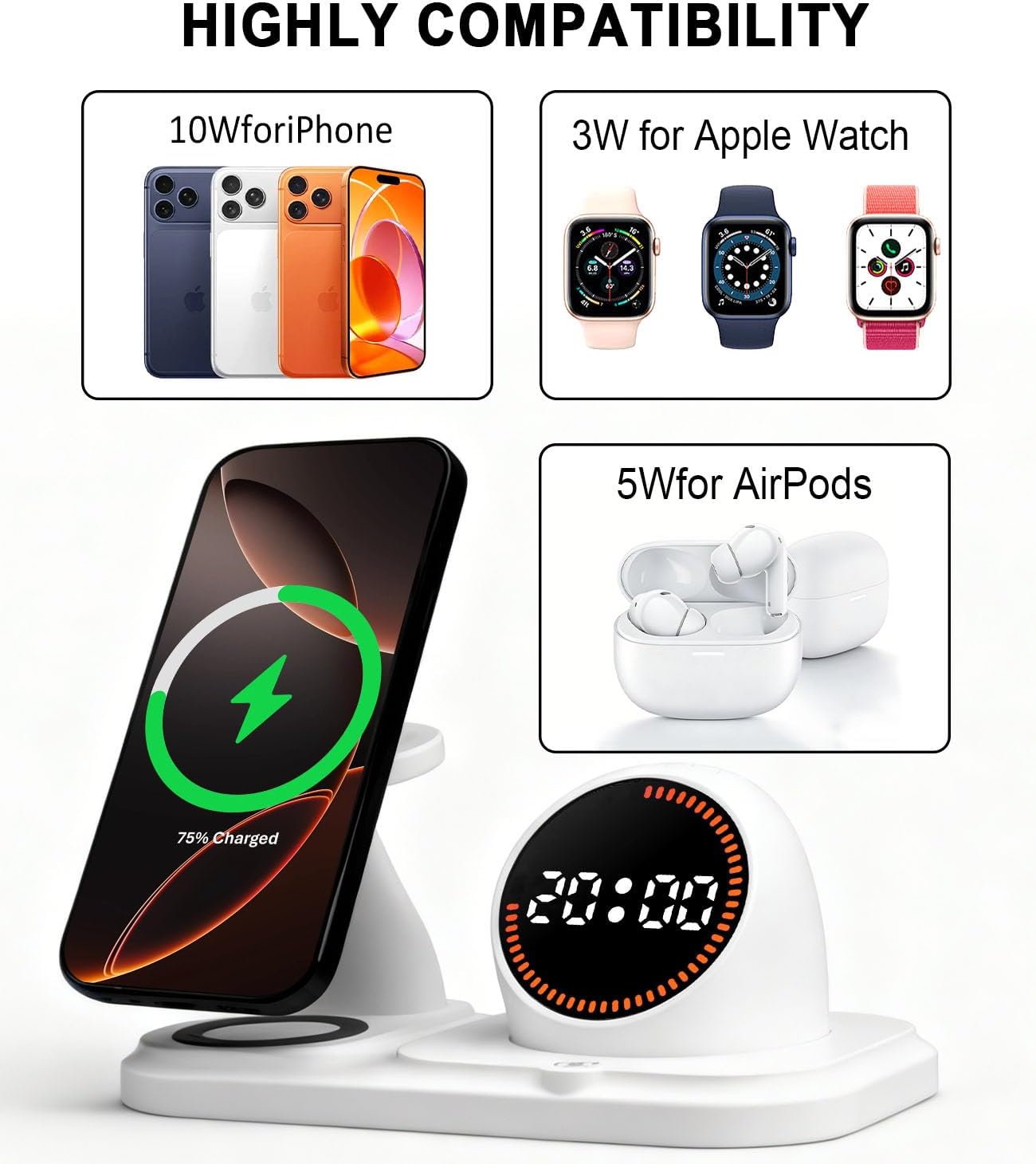 6-in-1 Wireless Charging Station