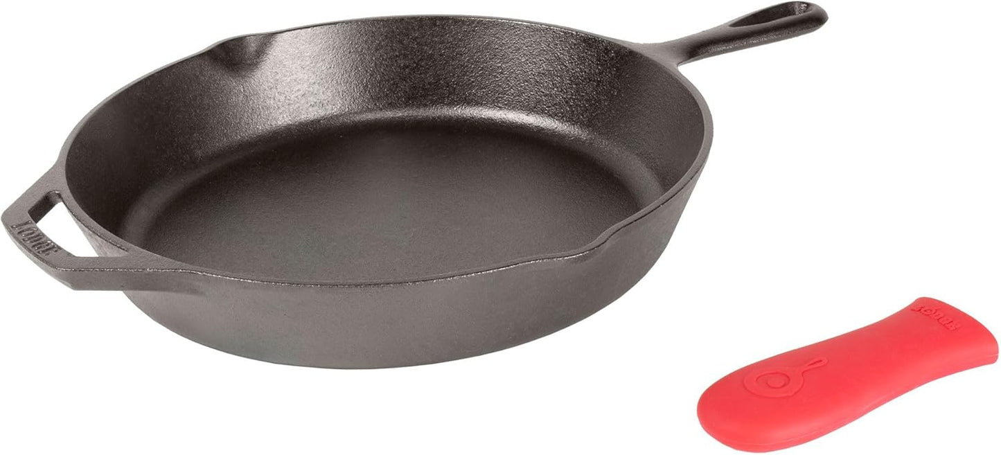 12-Inch Pre-Seasoned Cast Iron Skillet