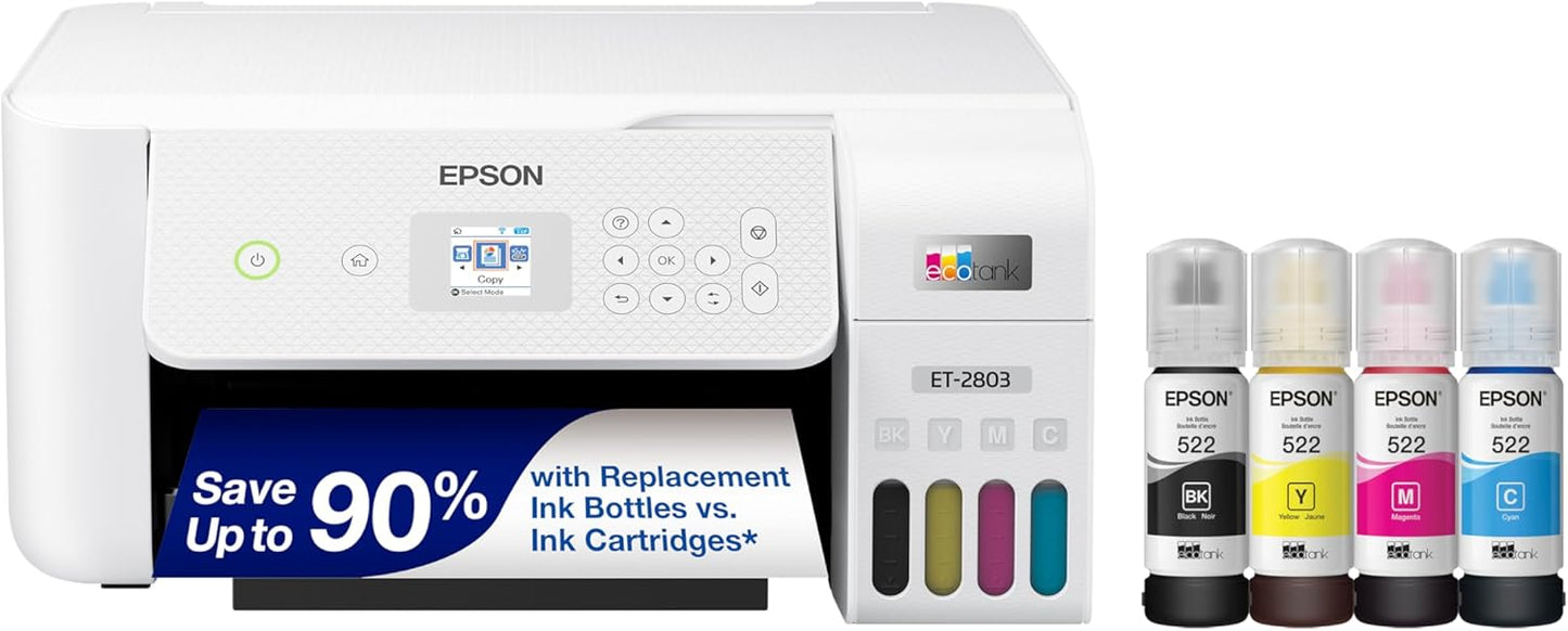 The Command Center — Epson EcoTank ET-2800 Wireless Printer