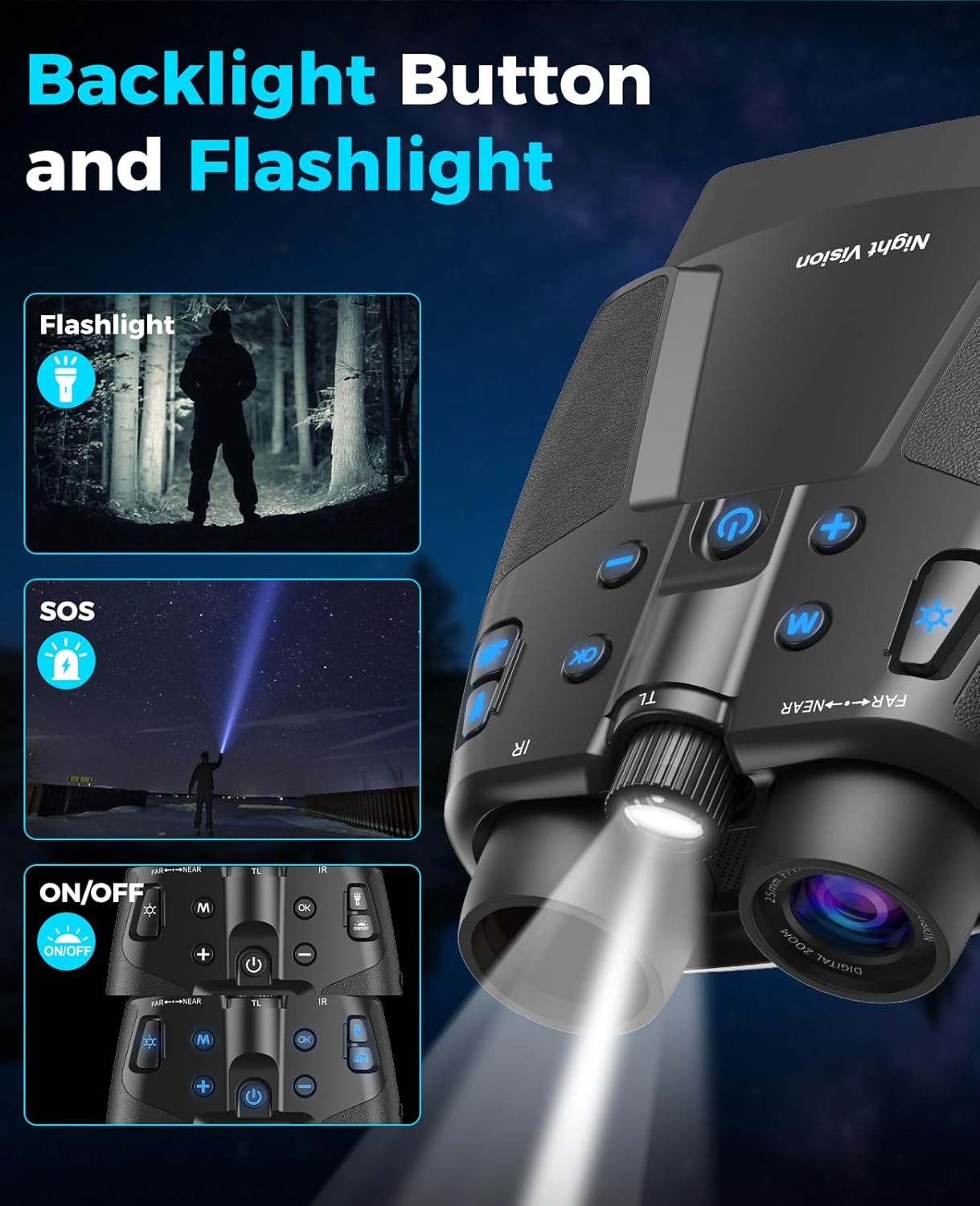 The Night Visionary — 4K Digital Night Vision Binoculars