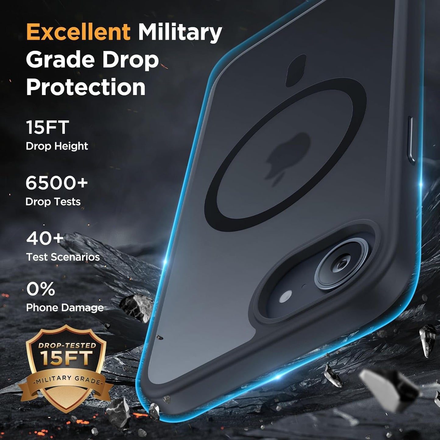 The Armor Case — Miracase Military-Grade Shatterproof Case