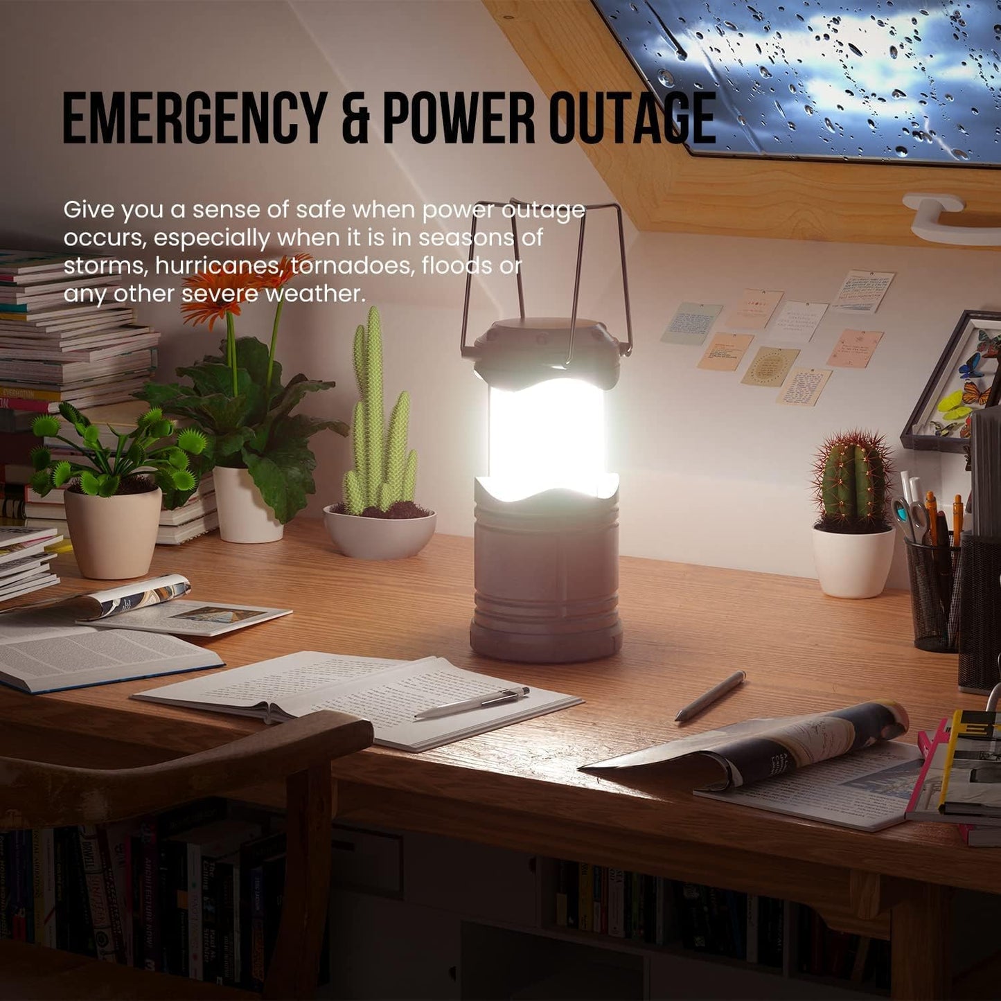 LED Camping Lantern 4-Pack