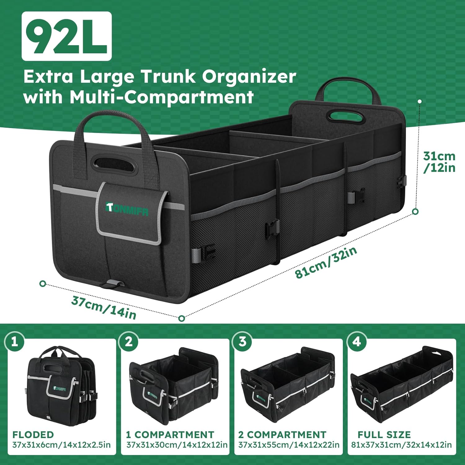 The Cargo Guard — Oasser Heavy-Duty Waterproof Trunk Organizer