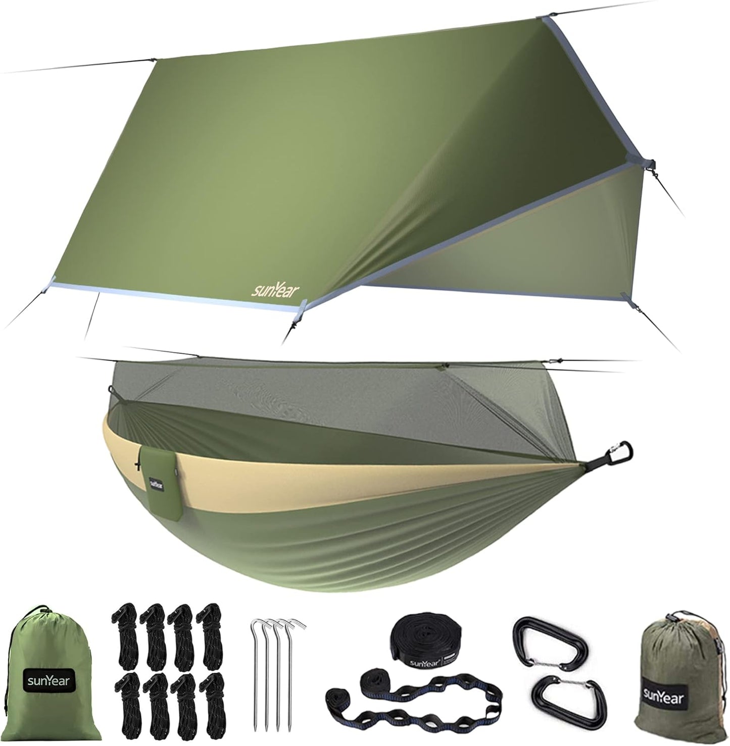Camping Hammock with Mosquito Net