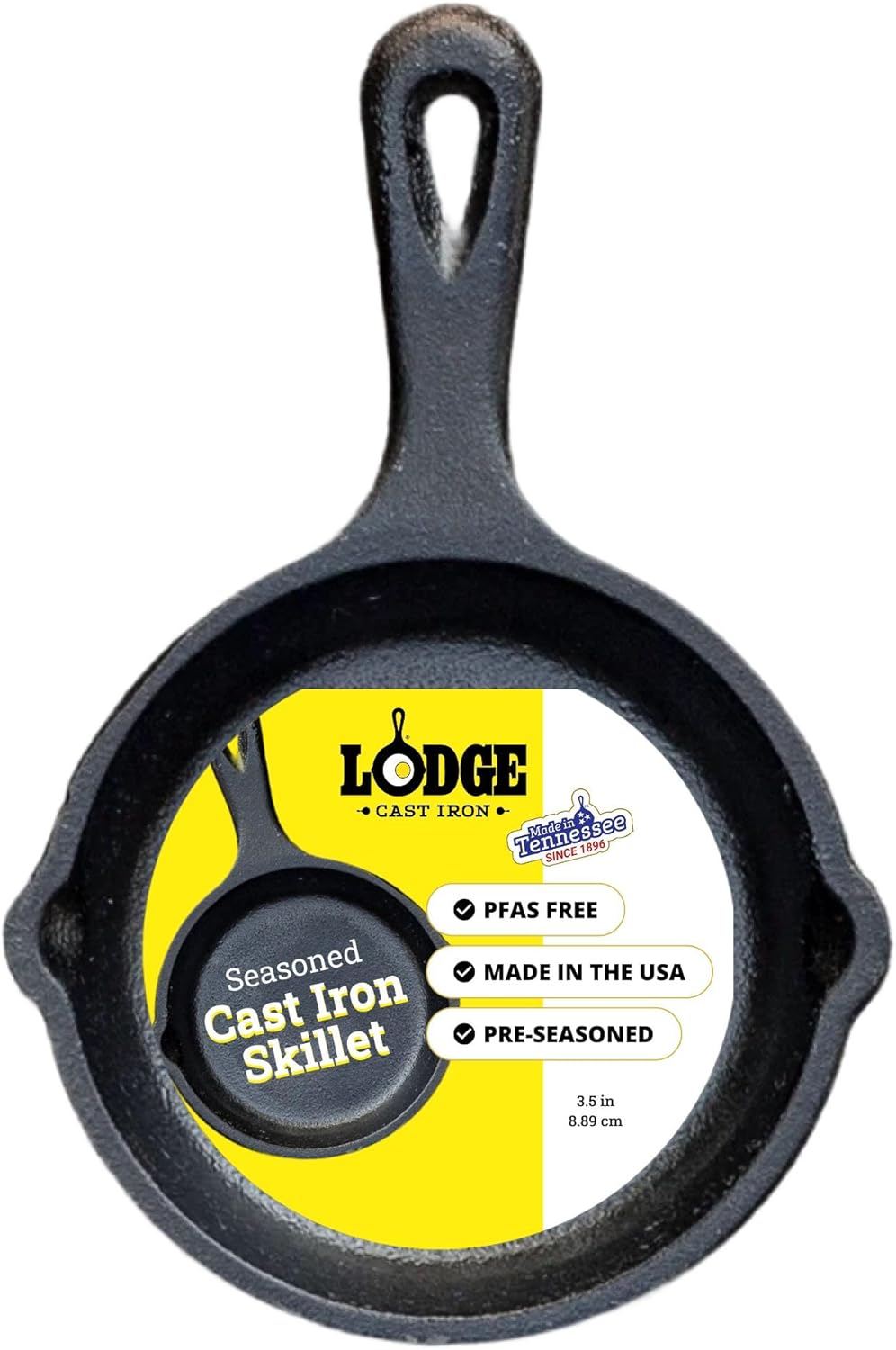 12-Inch Pre-Seasoned Cast Iron Skillet