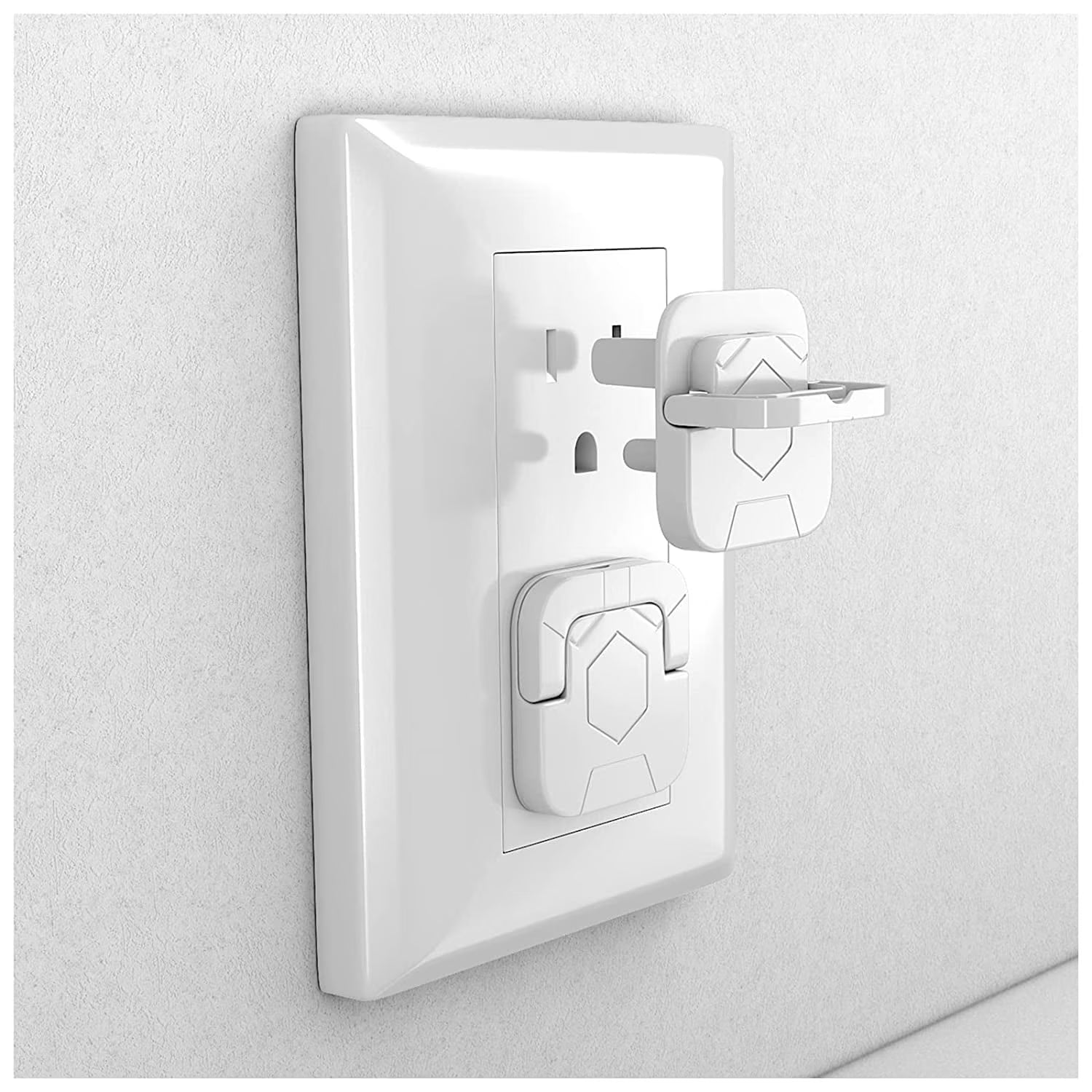Protect Your Little Explorer with Our 50-Pack Baby Proofing Outlet Covers – Essential Safety Caps to Prevent Power Shock Hazards!