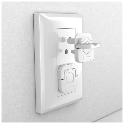 Protect Your Little Explorer with Our 50-Pack Baby Proofing Outlet Covers – Essential Safety Caps to Prevent Power Shock Hazards!