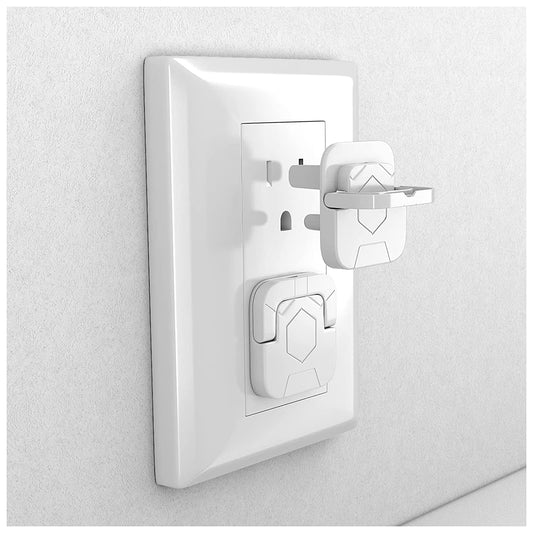 Protect Your Little Explorer with Our 50-Pack Baby Proofing Outlet Covers – Essential Safety Caps to Prevent Power Shock Hazards!