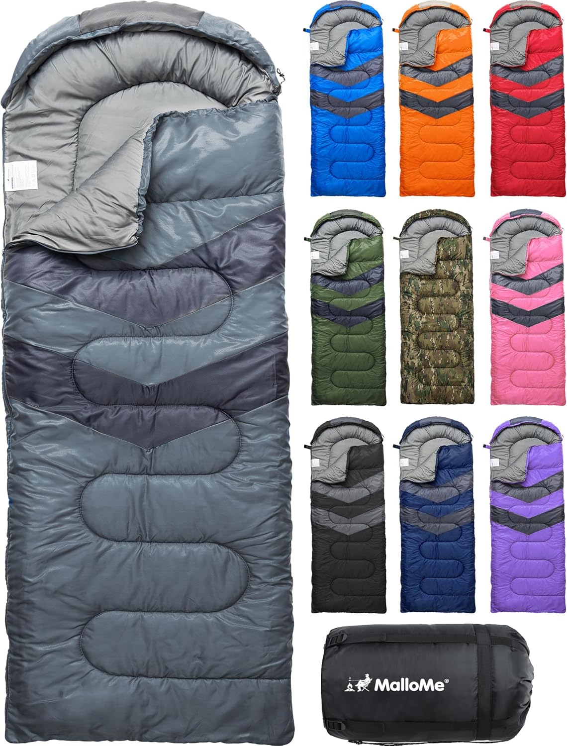 Kids Camping Sleeping Bag — Lightweight, Compact, 3-Season
