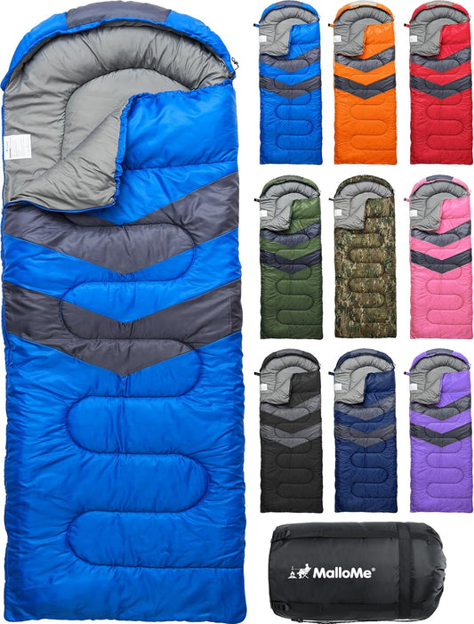 Kids Camping Sleeping Bag — Lightweight, Compact, 3-Season