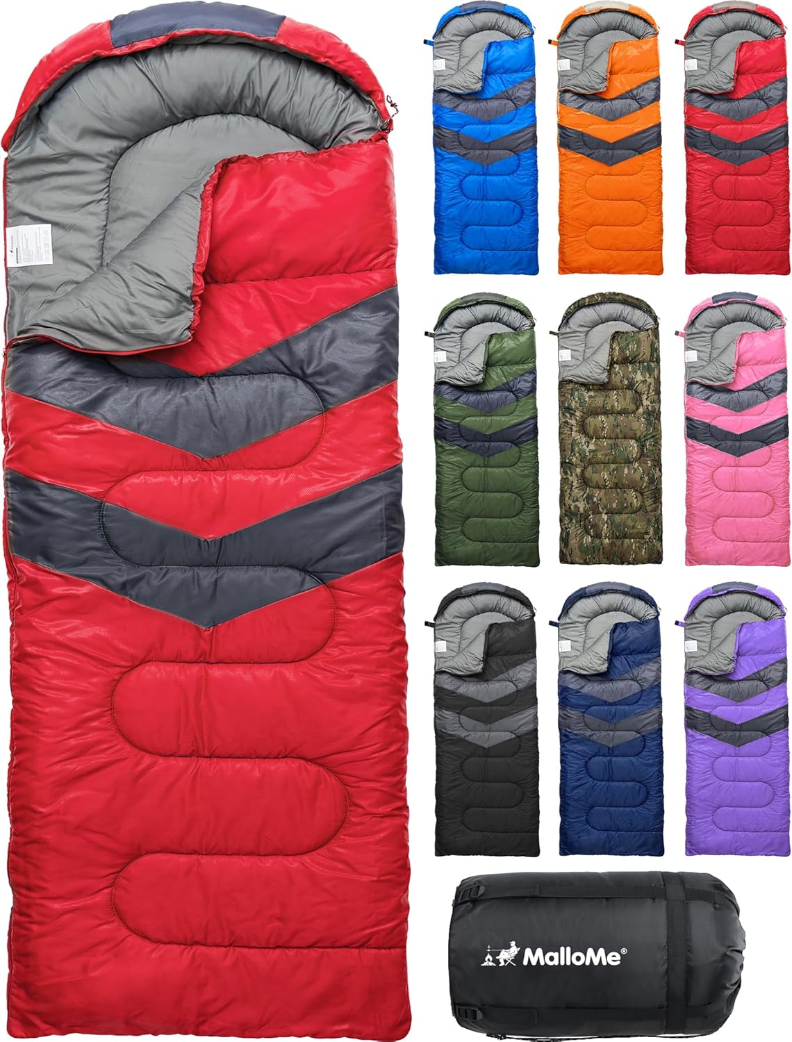 Kids Camping Sleeping Bag — Lightweight, Compact, 3-Season