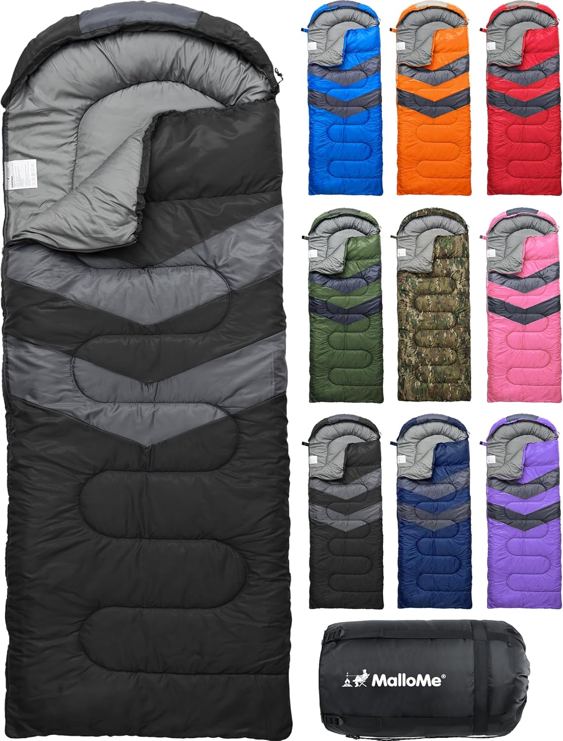 Kids Camping Sleeping Bag — Lightweight, Compact, 3-Season