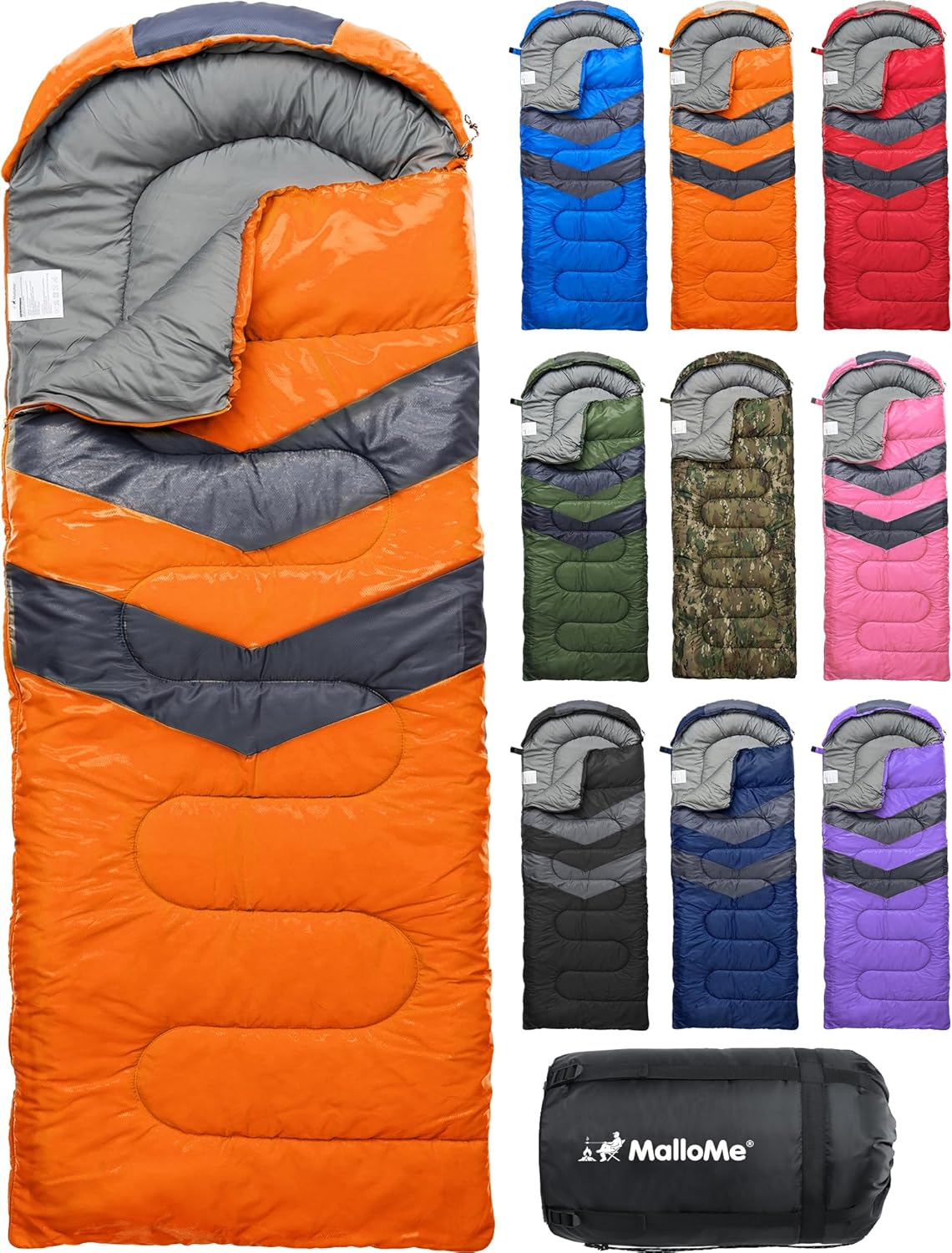 Kids Camping Sleeping Bag — Lightweight, Compact, 3-Season