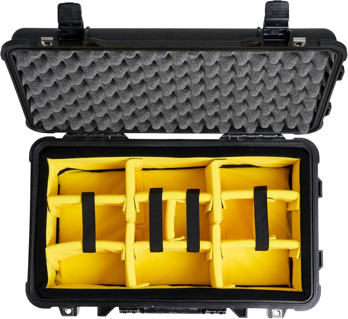 Pelican 1510 Waterproof Case with Custom Foam Insert - Durable Black Protection