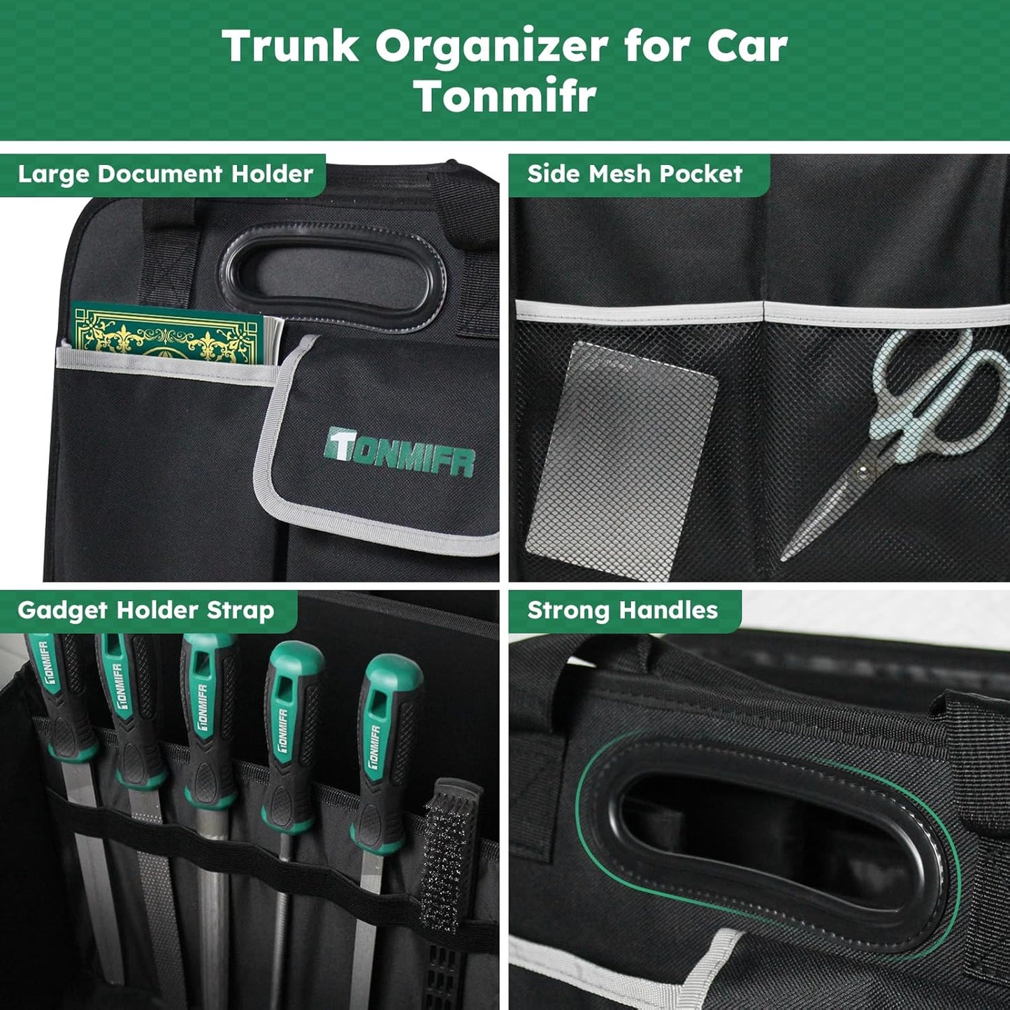 The Cargo Guard — Oasser Heavy-Duty Waterproof Trunk Organizer
