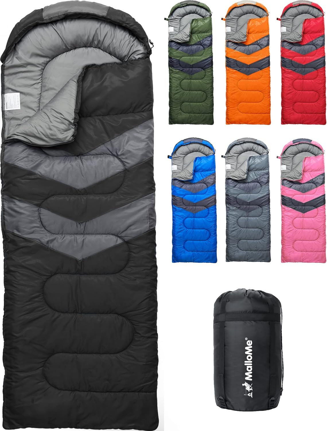 Kids Camping Sleeping Bag — Lightweight, Compact, 3-Season