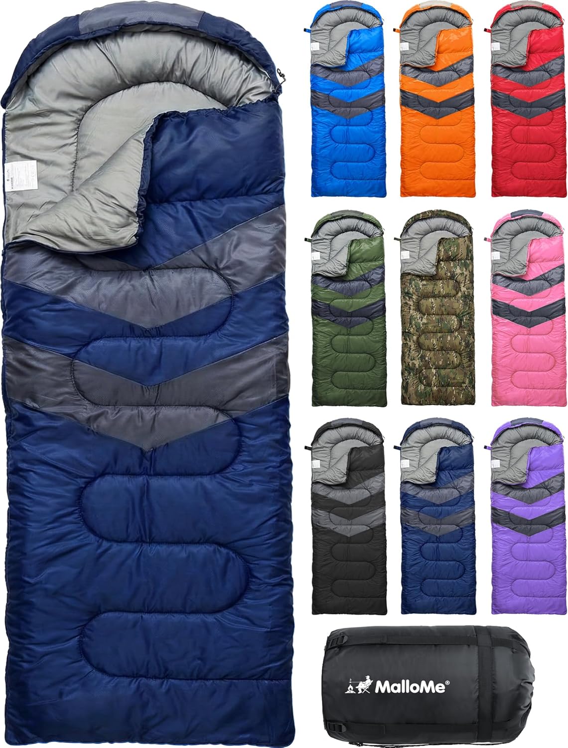 Kids Camping Sleeping Bag — Lightweight, Compact, 3-Season
