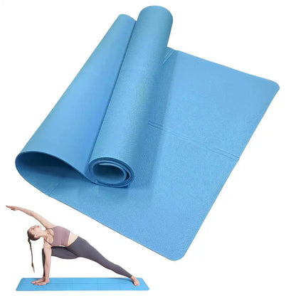 Elevate Your Workouts with Our Premium Non-Slip Yoga Mat - Perfect for Pilates & Fitness, Available in 3 Thickness Options for Ultimate Comfort!