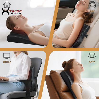 Experience Ultimate Relaxation with the 4D Shiatsu Back Massager - Your Go-To Solution for Neck and Back Pain Relief!