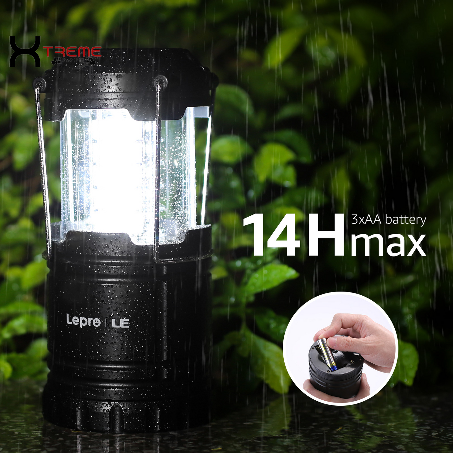 Illuminate Your Adventures with the Super Bright LED Collapsible Camping Lantern 4-Pack - Portable, Waterproof Emergency Lights for Every Outdoor Experience