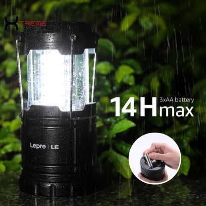 Illuminate Your Adventures with the Super Bright LED Collapsible Camping Lantern 4-Pack - Portable, Waterproof Emergency Lights for Every Outdoor Experience