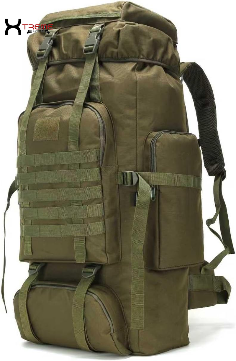 Ultimate 70L/100L Military Hiking Backpack - Rugged Molle Assault Pack for 3-Day Adventures