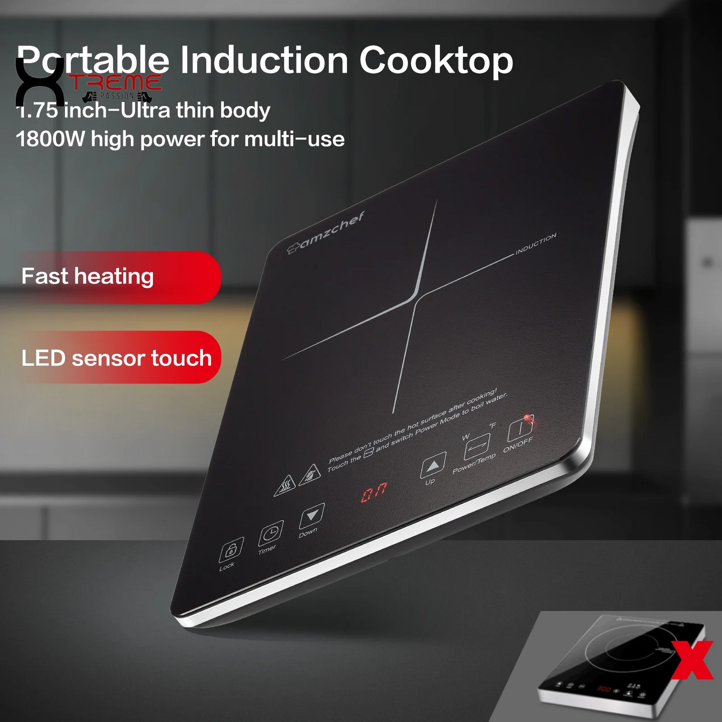 Versatile Multi-Burner Induction Cooktop for Effortless Cooking