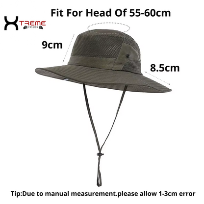Elevate Your Outdoor Adventures with Stylish UV Protection Bucket Hats for Men & Women - Breathable Fisherman Caps Perfect for Summer Fun!